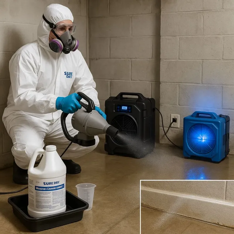 Sanitization and Odor Removal process in Champaign, IL