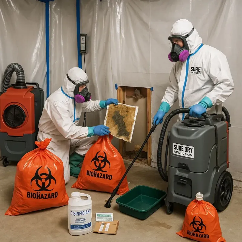Contaminated Water Handling Protocols process in Champaign, IL